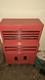 Halfords 6-drawer Tool Chest And Rolling Cabinet With Wheels Red