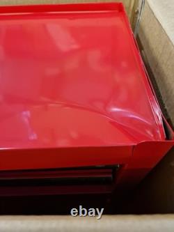 Halfords 8 Drawer & Cabinet Garage Workshop Tool Centre Red Mishapen B+