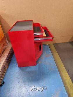 Halfords 8 Drawer & Cabinet Workshop Tool Centre Red Damaged Corner B+ Halfords 8 Drawer & Cabinet Workshop Tool Centre Red Damaged Corner B+