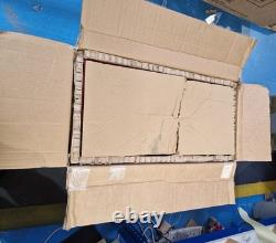 Halfords 8 Drawer & Cabinet Workshop Tool Centre Red (Scratched/Dented) B+