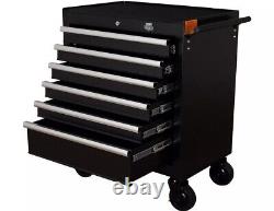 Halfords Advanced 6 Drawer Tool Cabinet Black