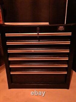 Halfords Advanced 6 Drawer Tool Cabinet. RRP £290. Chest Box Lockable Black