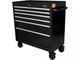 Halfords Advanced Garage Workshop 36 6 Drawer Tool Storage Cabinet Black A