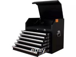 Halfords Advanced Soft Close 6 Drawer Tool Chest Black A