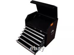 Halfords Advanced Soft Close 6 Drawer Tool Chest Black A