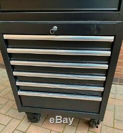 Halfords Advanced Tool Chest & Cabinet 12 Drawers BLACK RRP £525