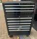 Halfords Advanced Tool Chest & Cabinet 3+6 Drawers Black Rrp £425 Heavy Duty