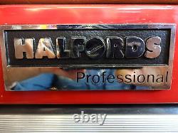 Halfords Professional Tool Cabinet 3 drawer + storage lockable + keys