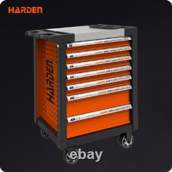 Harden Tools 7 Drawer Professional Roller Tool Cabinet Lockable Workshop Storage