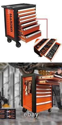 Harden Tools 7 Drawer Professional Roller Tool Cabinet Lockable Workshop Storage