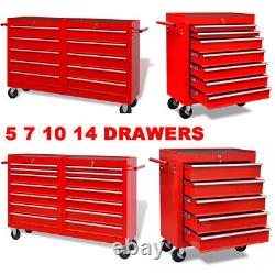 Heavy Duty 12 Draw Expert Tool Chest Roller Cabinet Rollcab Garage Workshop Box