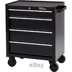 Heavy Duty 4-Drawer Rolling Tool Box Cabinet Chest Portable Garage Mechanic Shop