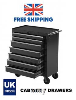 Heavy-Duty 7 Drawers Cabinet Tool Trolley for Auto & Car Repair
