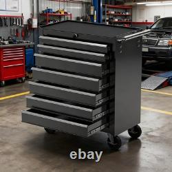 Heavy-Duty 7 Drawers Cabinet Tool Trolley for Auto & Car Repair