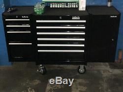 Heavy Duty Halfords Industrial Tool Chest Box Roller Cabinet 11 Drawers