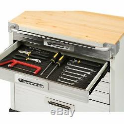 Heavy Duty Stainless Steel Rolling Tool Box Cabinet Workbench 6 Drawer Seville