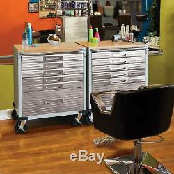 Heavy Duty Stainless Steel Rolling Tool Box Cabinet Workbench 6 Drawer Seville
