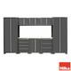 Hilka 24 Gauge Steel 9 Piece Tool Cabinet Garage Workshop Storage Chest Drawers