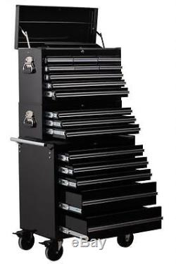 Hilka Professional Monster Tool Stack 17 drawer tool chest roller cabinet set