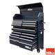 Hilka Professional Tool Chest Cabinet 16 Drawer 142cm Large Garage Storage Steel