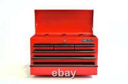 Hilka Tool Box Chest 6 Drawer New Red Steel Metal Tools Storage Cabinet Unit