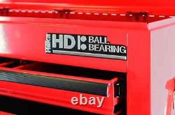 Hilka Tool Box Chest 6 Drawer New Red Steel Metal Tools Storage Cabinet Unit