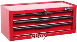 Hilka Tool Chest 3 + 6 drawer red steel metal garage tools storage box cabinet