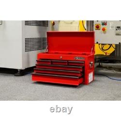 Hilka Tool Chest Box 6 Drawer Portable Red Metal Garage Storage Cabinet Toolbox
