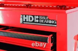 Hilka Tool Chest Box 6 Drawer Red Metal Garage Tools Storage Cabinet G208C6BBS