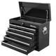 Hilka Tool Chest Box 9 Drawer Black Metal Toolbox Cabinet Storage Unit Hdppc109