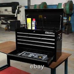 Hilka Tool Chest Box 9 Drawer Heavy Duty Steel Cabinet HD Pro+ Storage For Tools