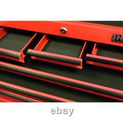 Hilka Tool Chest Trolley 19 Drawer Red Metal Garage Storage Roll Cabinet Box