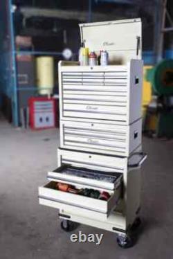 Hilka Tool Chest Trolley Classic Car 16 Drawer Roll Cabinet Garage Storage Unit