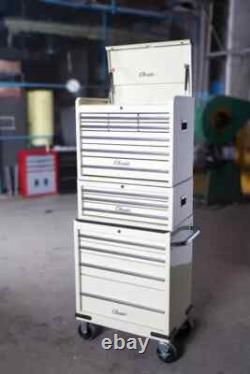 Hilka Tool Chest Trolley Classic Car 16 Drawer Roll Cabinet Garage Storage Unit