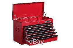Hilka Tool Chest Trolley Storage Cabinet Red 14 Drawer Mobile Cart Roll Cab Unit
