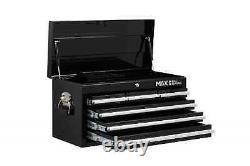 Hilka Tool Chest black steel metal garage tools storage toolbox box cabinet unit