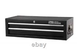 Hilka Tool Storage Chest Trolley Set 17 Drawer Black Metal Roll Cabinet Box Unit