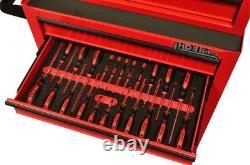 Hilka Tool Storage Trolley Chest 8 Drawer Roll Cabinet & Eva Foam Tool Kit