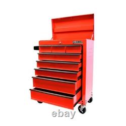 Hilka Tool Storage Trolley Chest Roll Cabinet & Eva Socket Spanner Tool Set
