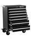 Hilka Tool Trolley 7 Drawer Mobile Storage Chest Box Rollaway Cabinet Pmt111