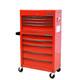 Hilka Tool Trolley Cabinet & Tool Chest Box 11 Drawer Garage Storage Set