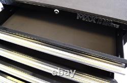 Hilka Tool Trolley Chest professional black 5 drawer tools storage roll cabinet