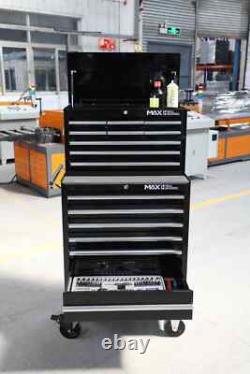 Hilka tool chest trolley set 16 drawer roll cabinet toolbox storage wheels unit