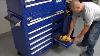 Homak H2pro Series 41in 6 Drawer Roller Tool Cabinet With 2 Compartment Drawers Blue 41 15 16in