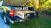 Homemade Truck Bed Tool Box Storage Drawers