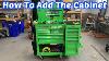 How To Add The End Cabinet Onto The Harbor Freight Tool Cart Harborfreightprojects
