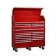 Husky Tool Chest Rolling Cabinet 61 In. Wx 18 In. D 18drawer Power Strip Gloss Red