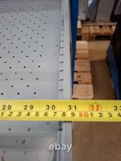 Industrial 8 Drawer Steel Tool Storage Cabinet Engineers Workshop Drawers Blue