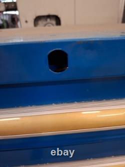 Industrial 8 Drawer Steel Tool Storage Cabinet Engineers Workshop Drawers Blue