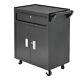 Industrial Tool Cabinet Storage 2 Doors 1 Drawer Garage Workshop Equipment Locks